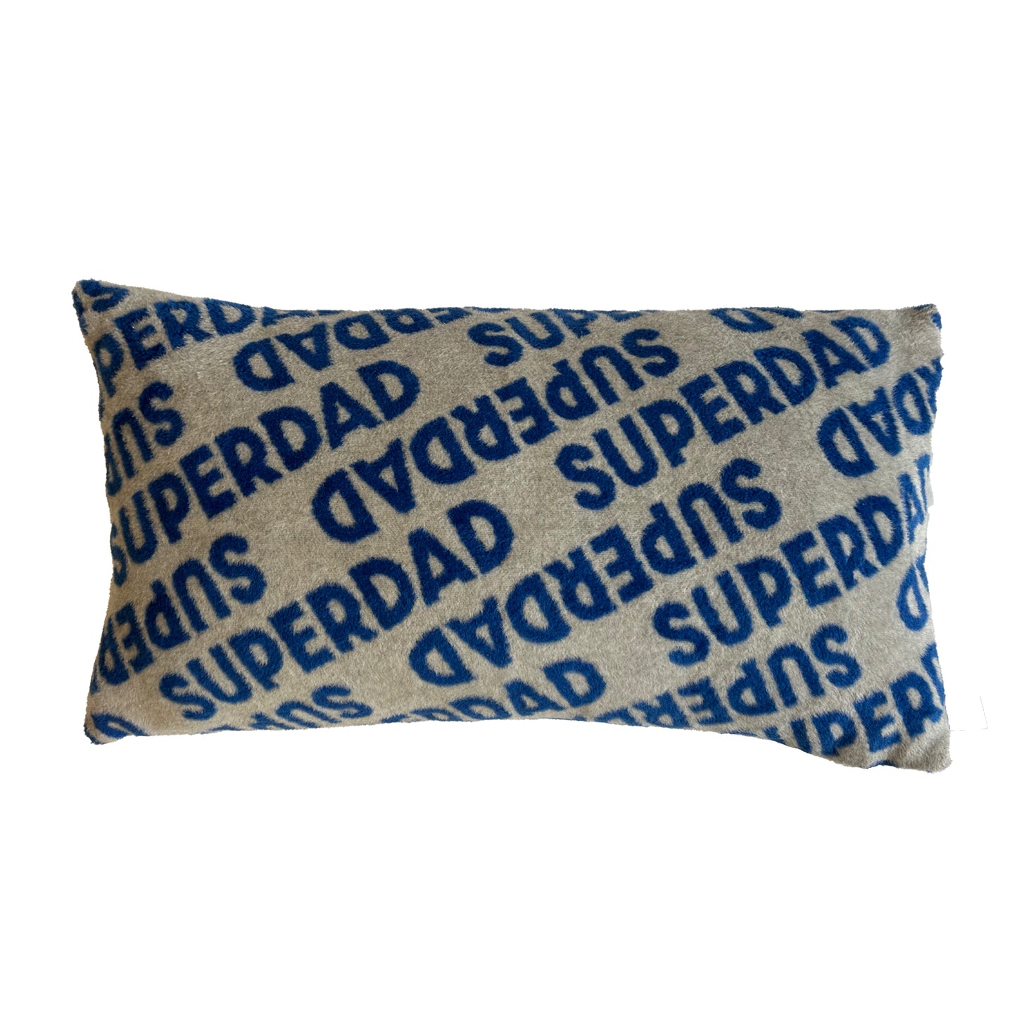 pad concept Kissenhülle SUPERDAD Superpapa 35x60 blau