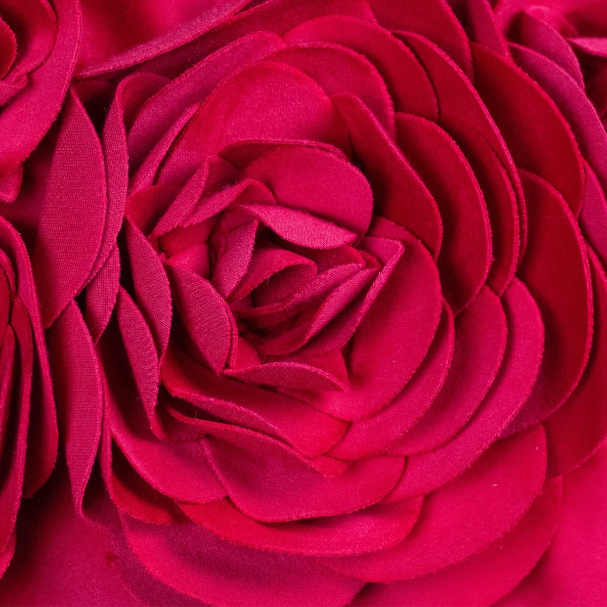 pad concept Kissenhülle Floral ROSEN 30x50 rot